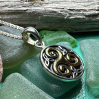 Carran Spiral Necklace