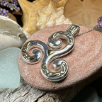 Finglas Celtic Triskele Necklace