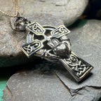 Galway Claddagh Cross Necklace