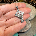 Galway Claddagh Cross Necklace