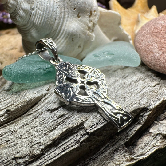 Dungloe Celtic Cross Necklace
