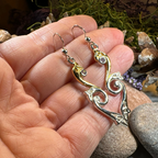 Mystic Dreamer Trinity Knot Earrings