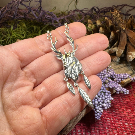Woodland Stag Necklace