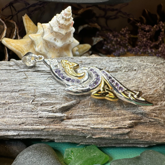 Mystic Trinity Knot Necklace