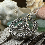 Evadne Trinity Knot Necklace