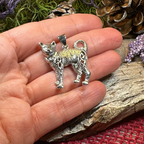 Tabitha Celtic Knot Cat Necklace