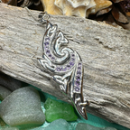 Mystic Elegance Trinity Knot Necklace