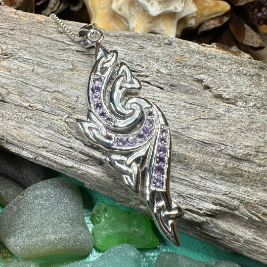 Mystic Elegance Trinity Knot Necklace