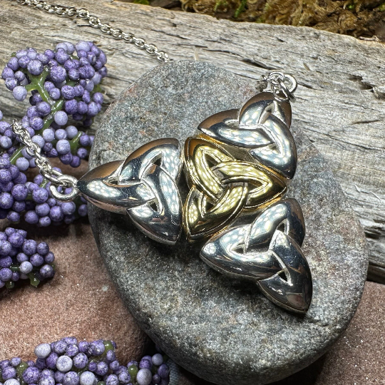 Kassity Trinity Knot Necklace