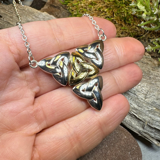 Kassity Trinity Knot Necklace