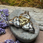 Kassity Trinity Knot Necklace