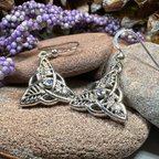 Oak Ash Thorn Trinity Knot Earrings