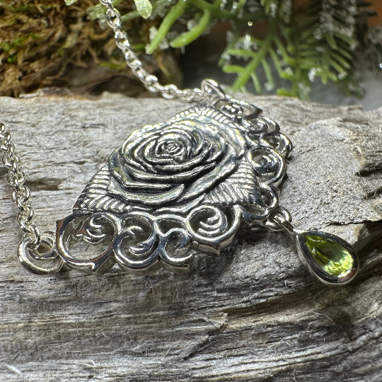 Wild Irish Rose Necklace