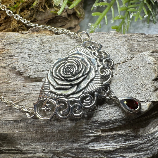 Wild Irish Rose Necklace