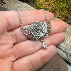 Wild Irish Rose Necklace