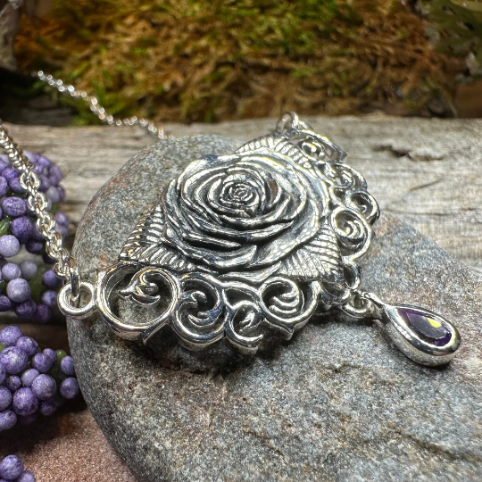 Wild Irish Rose Necklace