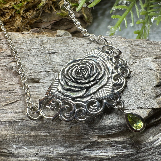 Wild Irish Rose Necklace