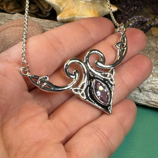 Meegan Trinity Knot Necklace
