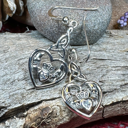 Careena Claddagh Earrings