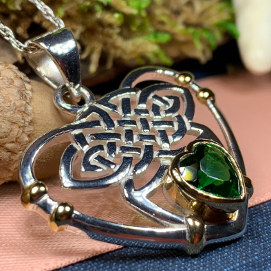 Celtic Embrace Heart Necklace