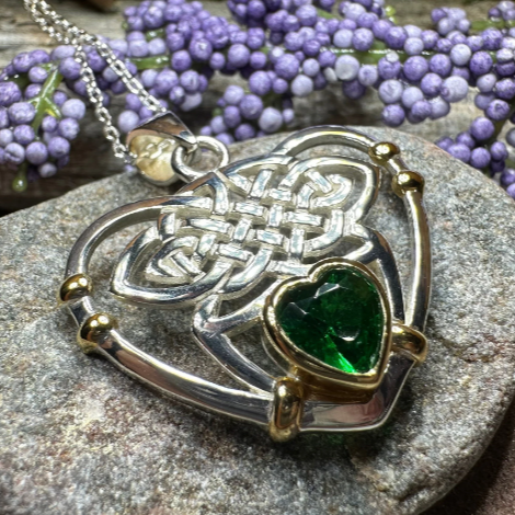 Celtic Embrace Heart Necklace