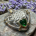 Celtic Embrace Heart Necklace