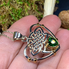 Celtic Embrace Heart Necklace