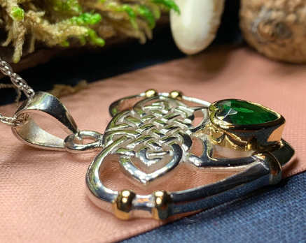 Celtic Embrace Heart Necklace