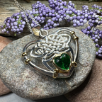 Celtic Embrace Heart Necklace