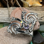 Marsaili Trinity Knot Necklace