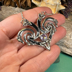 Marsaili Trinity Knot Necklace