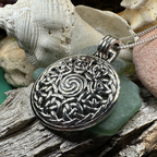 Eternal Celtic Spiral Necklace