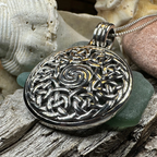 Eternal Celtic Spiral Necklace