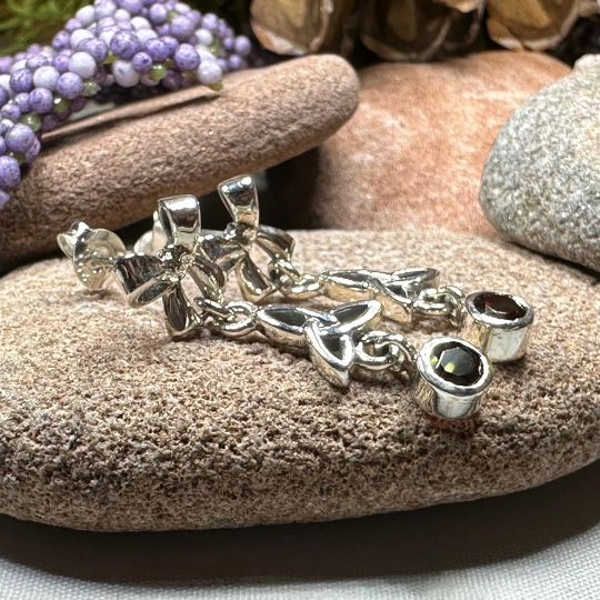 Joy Trinity Knot Earrings
