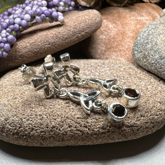 Joy Trinity Knot Earrings