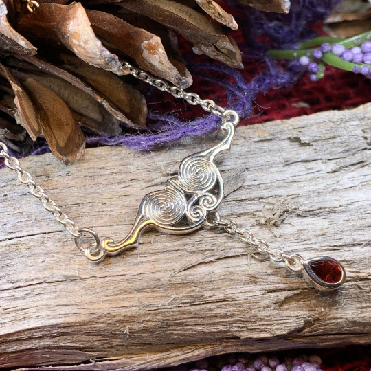 Liosa Celtic Spiral Necklace
