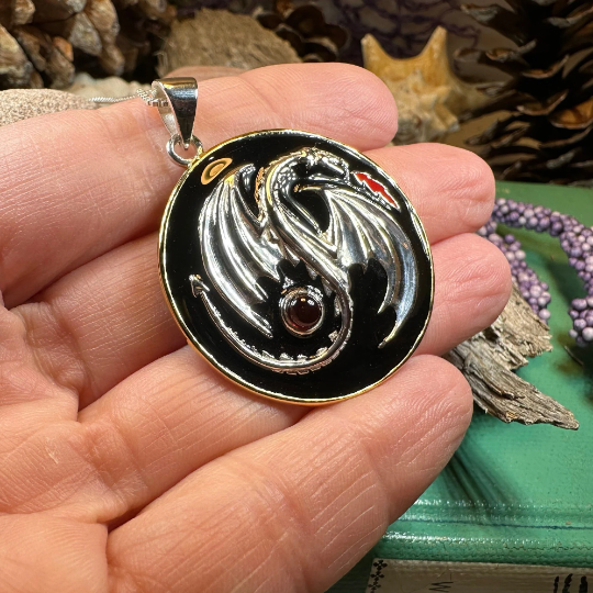 Dragon Yin Yang Necklace