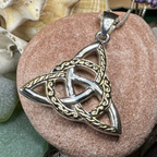 Larina Trinity Knot Necklace
