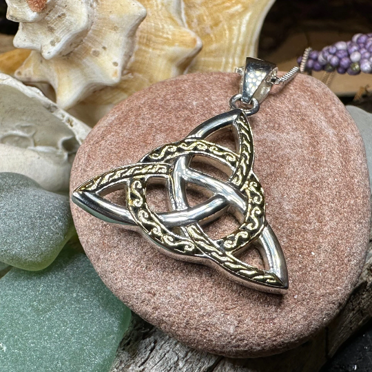 Larina Trinity Knot Necklace