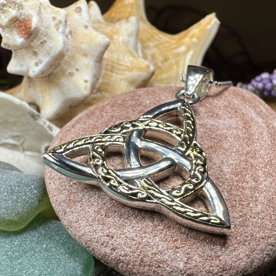 Larina Trinity Knot Necklace