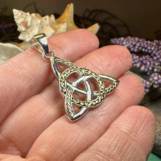 Larina Trinity Knot Necklace