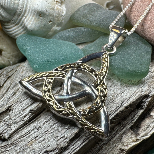 Larina Trinity Knot Necklace