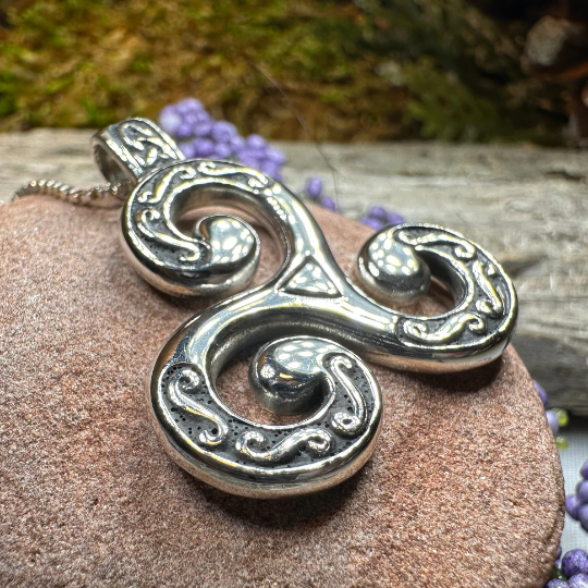 Celtic Triskele Necklace