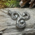 Celtic Triskele Necklace