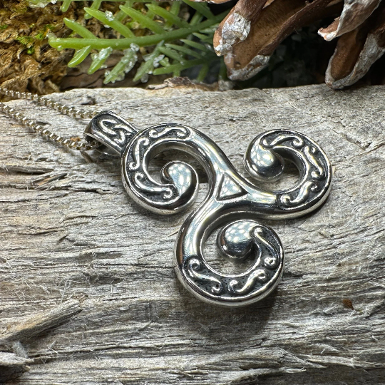 Celtic Triskele Necklace
