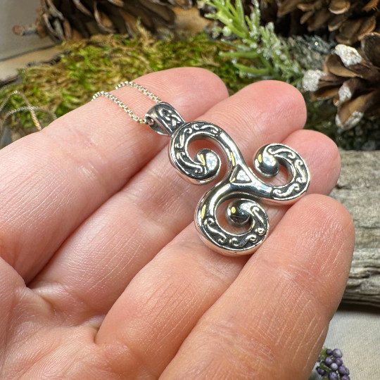 Celtic Triskele Necklace