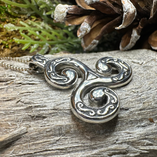 Celtic Triskele Necklace