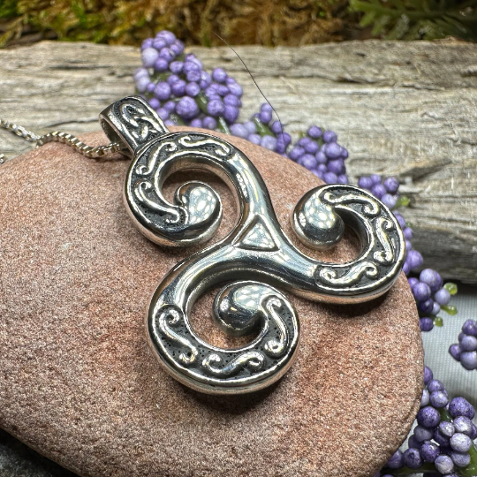 Celtic Triskele Necklace