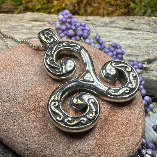 Celtic Triskele Necklace