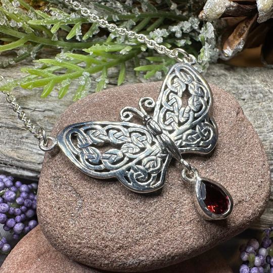 Celtic Butterfly Necklace